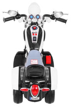 Elektrická motorka NightBike Chopper 6 V – biela