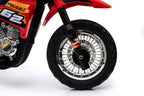 Elektrická motorka Cross 6 V – červená