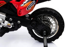 Elektrická motorka Cross 6 V – červená