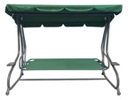 Huge Garden Swing Seat Braid 2x1 Green Butterflies