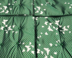 Huge Garden Swing Seat Braid 2x1 Green Butterflies