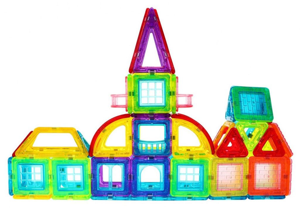 Huge set of magnetic bricks 128 PCs