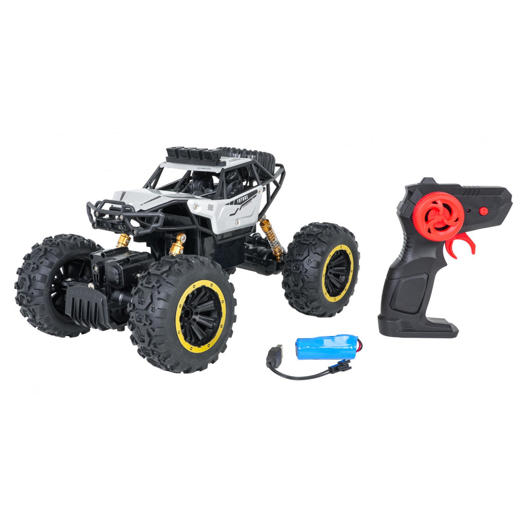 RC 1:18 CLIMB POWER crawler – strieborný