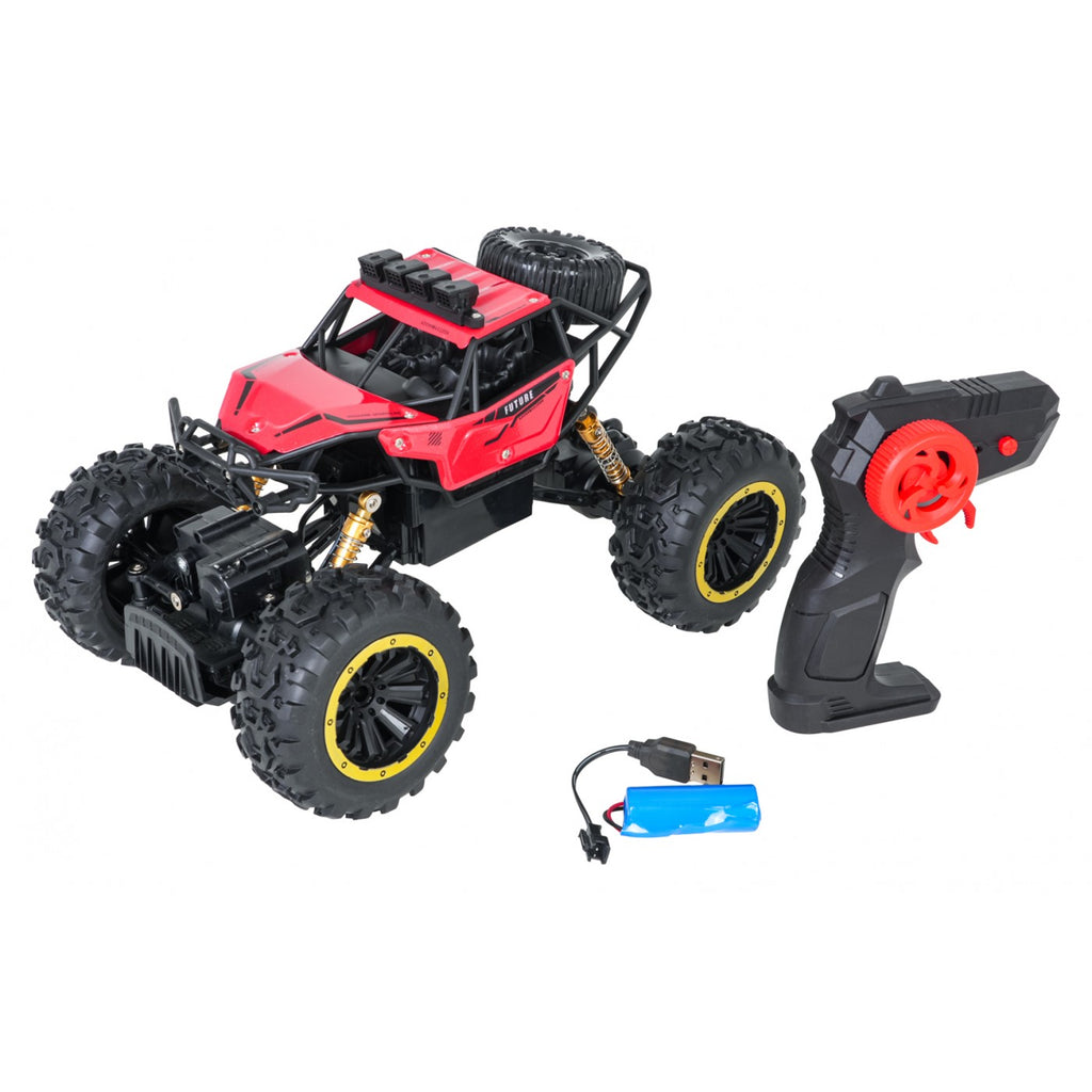 RC 1:18 crawler CLIMB POWER – červený