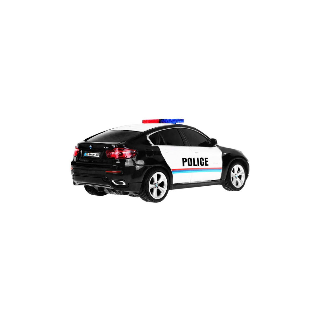 RC policajné auto BMW X6 1:24 – čierne