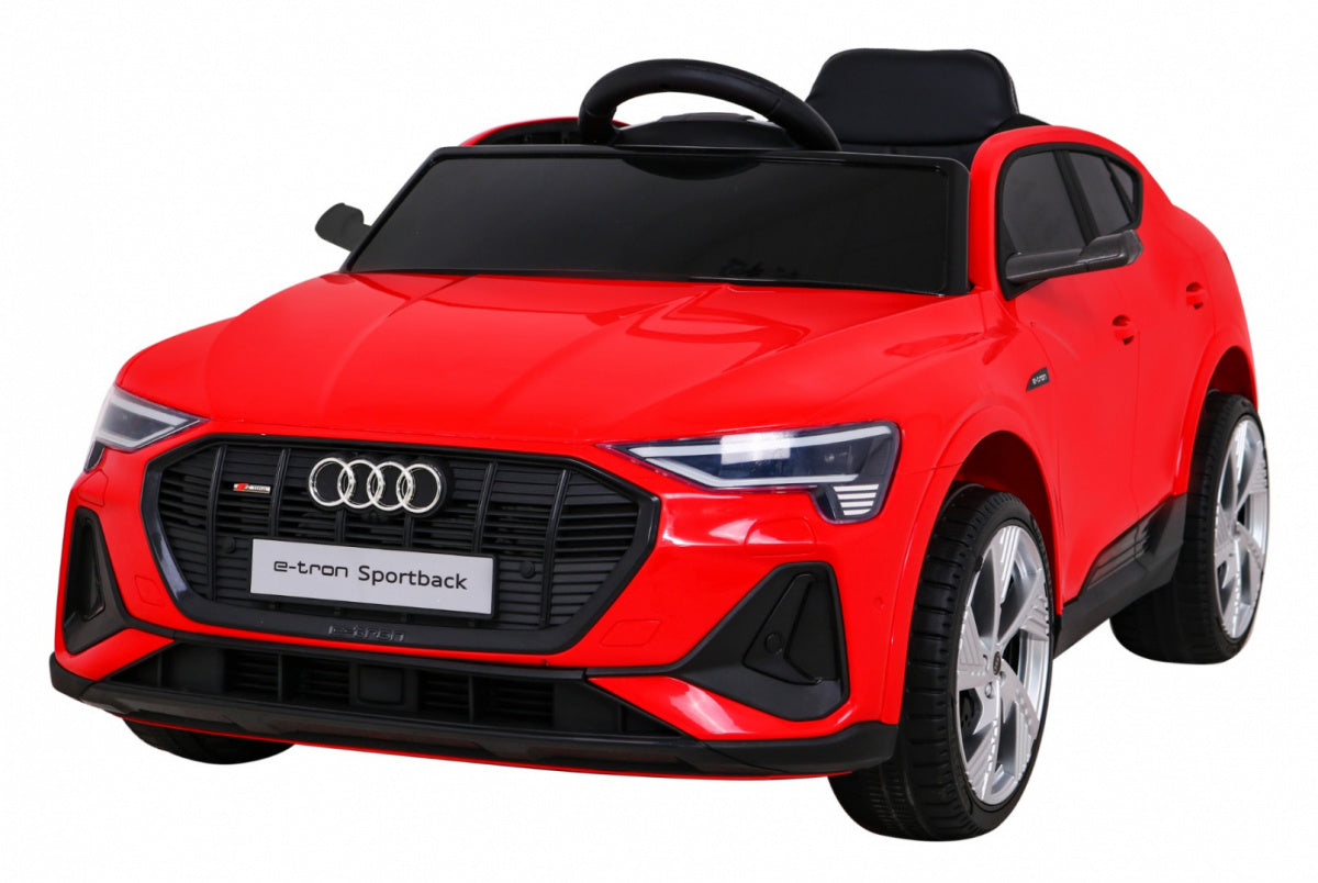 Elektrické autíčko Audi E-Tron Sportback 12 V – červené