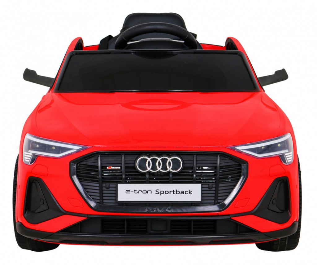 Elektrické autíčko Audi E-Tron Sportback 12 V – červené