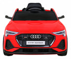 Elektrické autíčko Audi E-Tron Sportback 12 V – červené