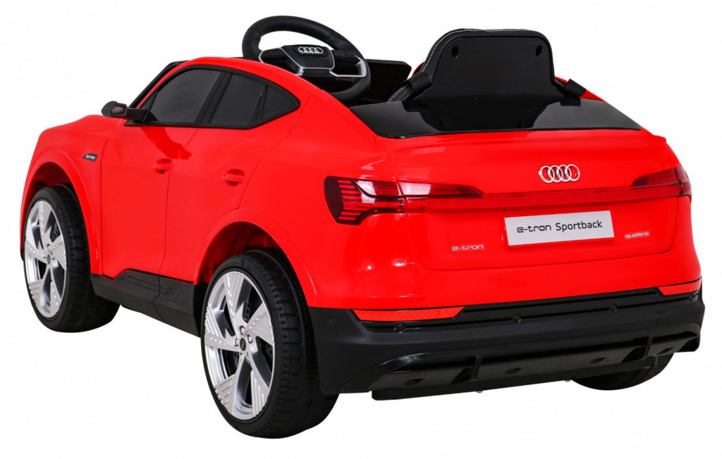 Elektrické autíčko Audi E-Tron Sportback 12 V – červené