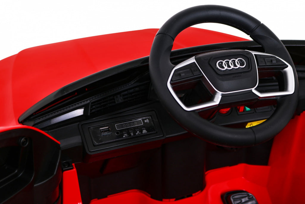 Elektrické autíčko Audi E-Tron Sportback 12 V – červené