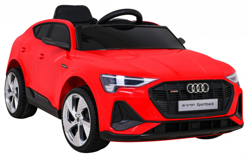 Elektrické autíčko Audi E-Tron Sportback 12 V – červené