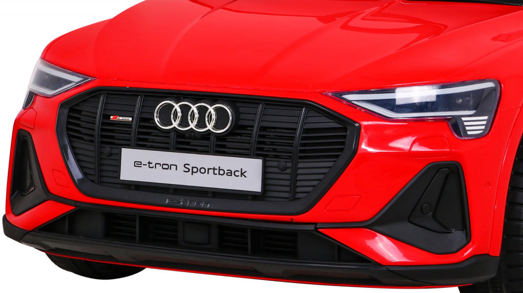 Vehicle Audi E-Tron Sportback Red