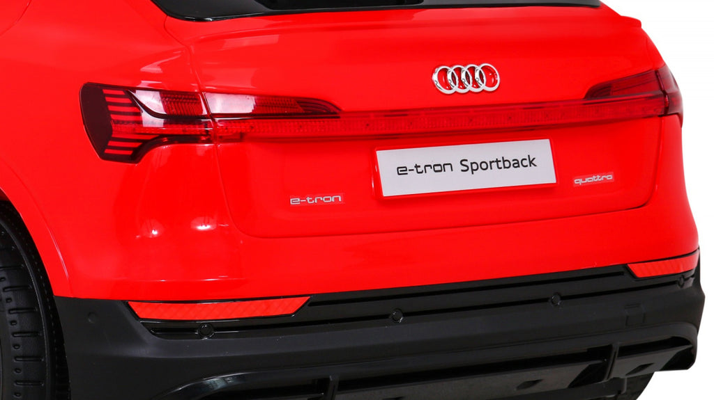 Vehicle Audi E-Tron Sportback Red