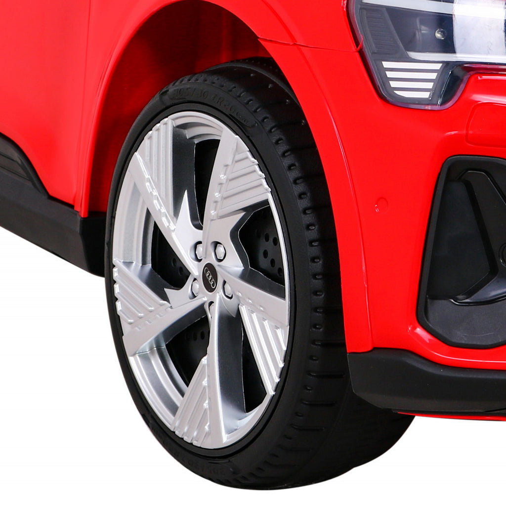 Elektrické autíčko Audi E-Tron Sportback 12 V – červené