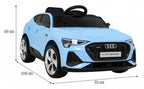 Elektrické autíčko Audi E-Tron Sportback 12 V – modré