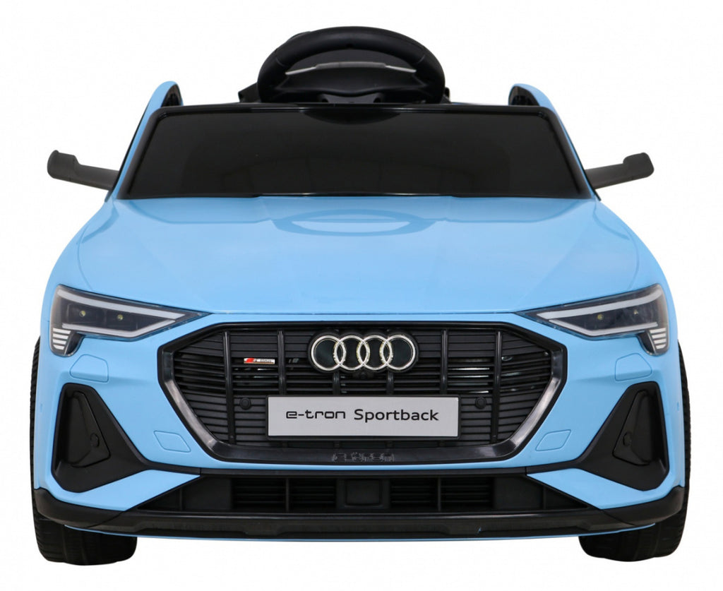 Elektrické autíčko Audi E-Tron Sportback 12 V – modré