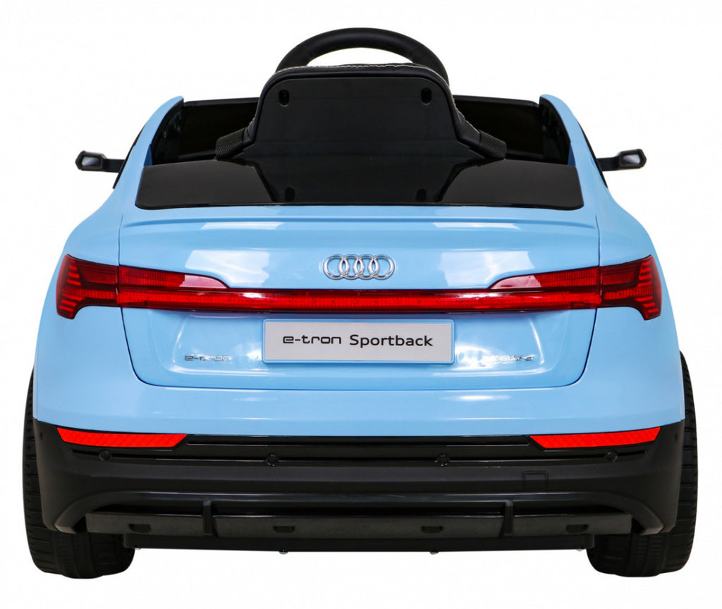 Elektrické autíčko Audi E-Tron Sportback 12 V – modré