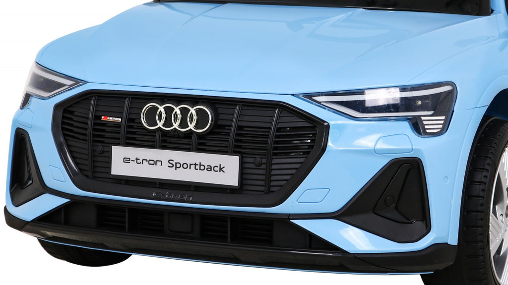 Elektrické autíčko Audi E-Tron Sportback 12 V – modré