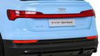 Elektrické autíčko Audi E-Tron Sportback 12 V – modré