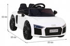 Elektrické autíčko Audi R8 HL1818 – biele