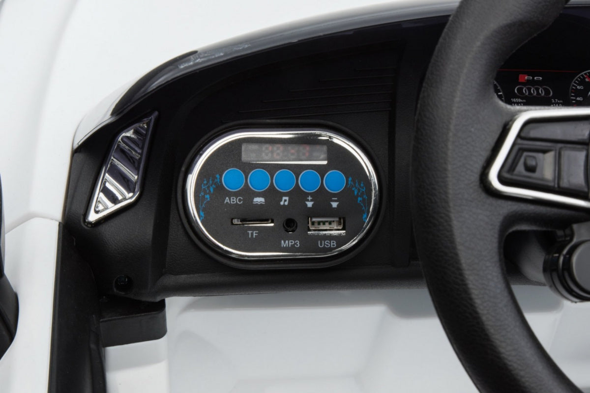 Elektrické autíčko Audi R8 HL1818 – biele