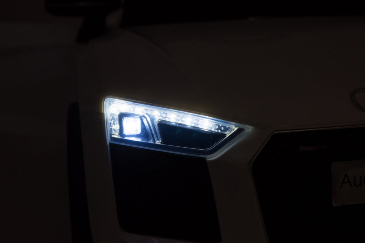 Elektrické autíčko Audi R8 HL1818 – biele