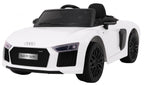 Elektrické autíčko Audi R8 Spyder – biele