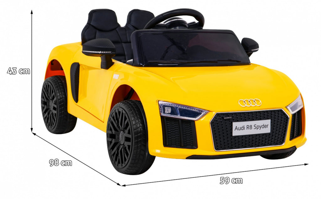 Vehicle Audi R8 Yellow