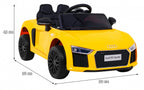 Vehicle Audi R8 Yellow