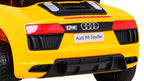 Vehicle Audi R8 Yellow