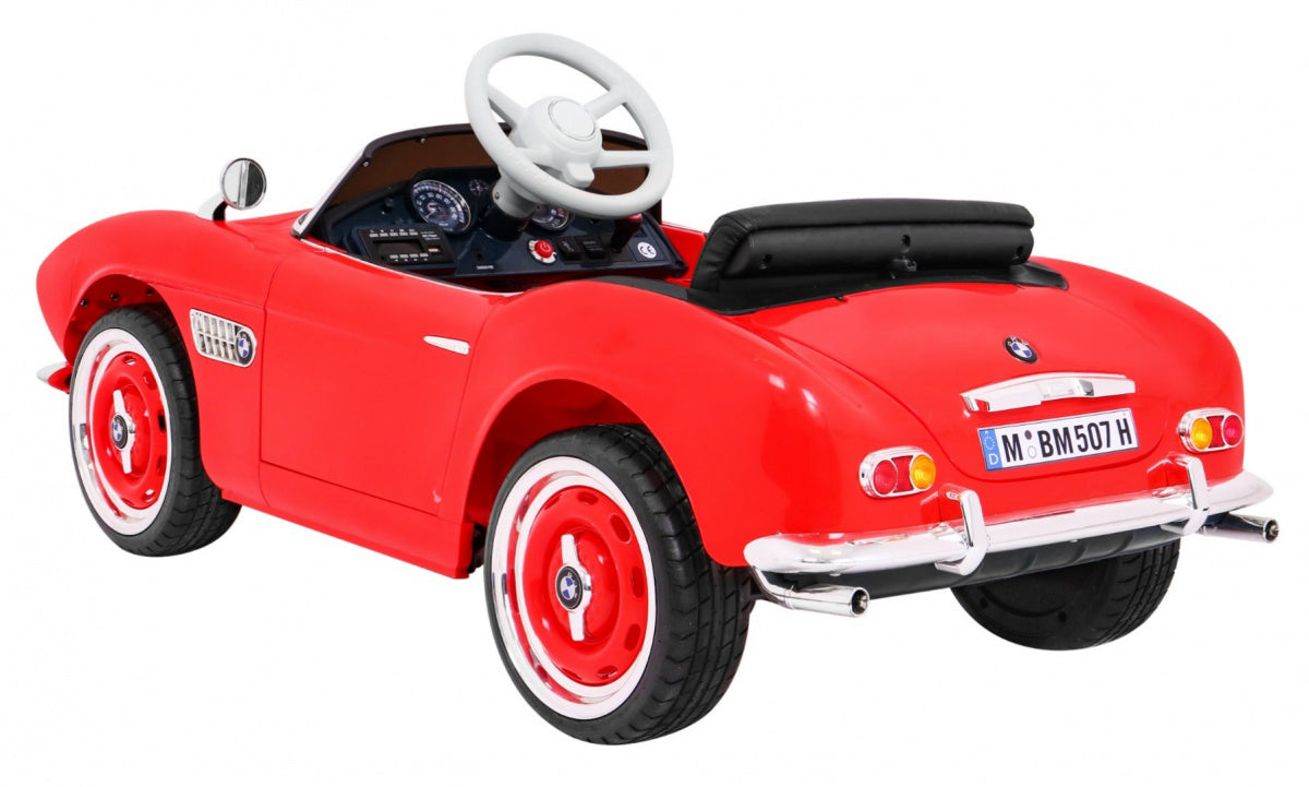 Elektrické autíčko BMW 507 Retro červená