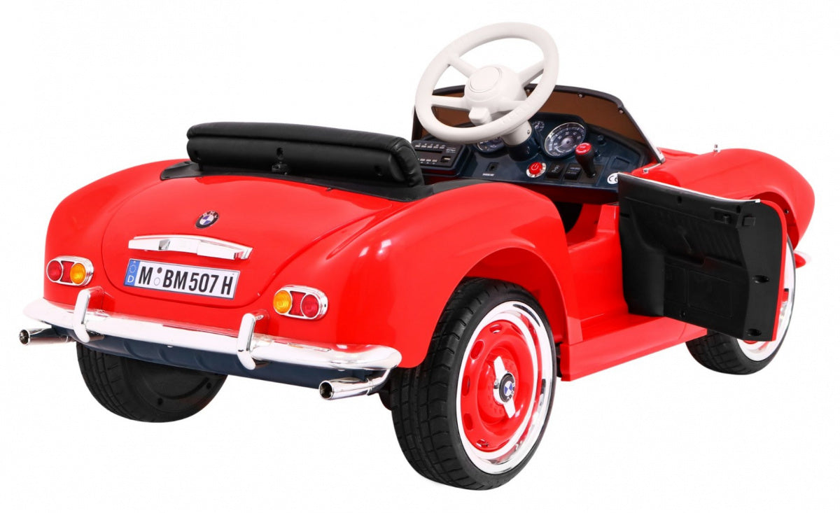 Elektrické autíčko BMW 507 Retro červená