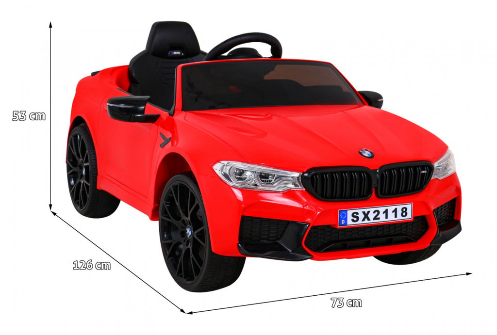 Vehicle BMW M5 DRIFT Red