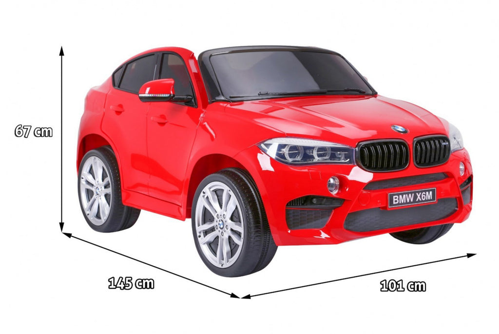 Elektrické autíčko BMW X6M XXL červená