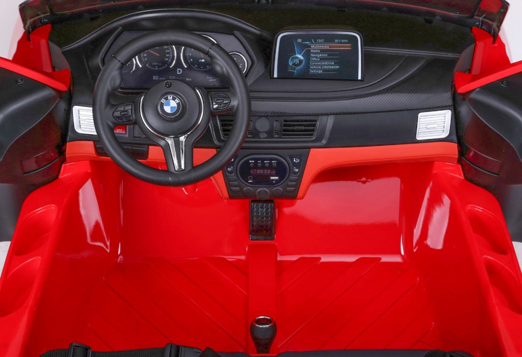 Elektrické autíčko BMW X6M XXL červená