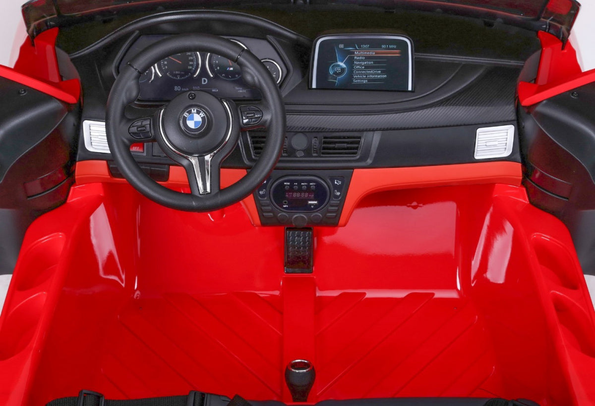 Elektrické autíčko BMW X6M XXL červená