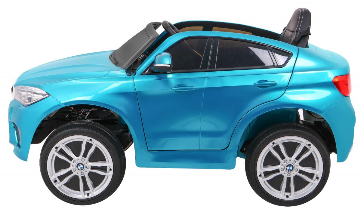 Elektrické autíčko BMW X6M lakované modrá