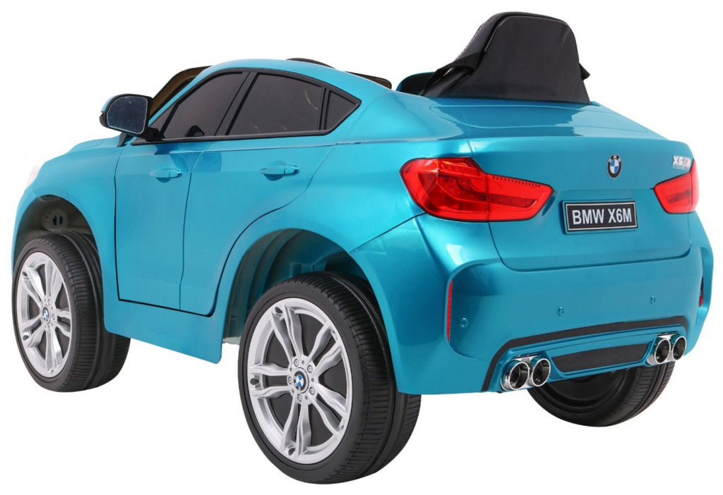 Elektrické autíčko BMW X6M lakované modrá