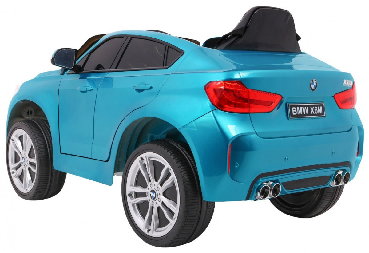 Elektrické autíčko BMW X6M lakované modrá