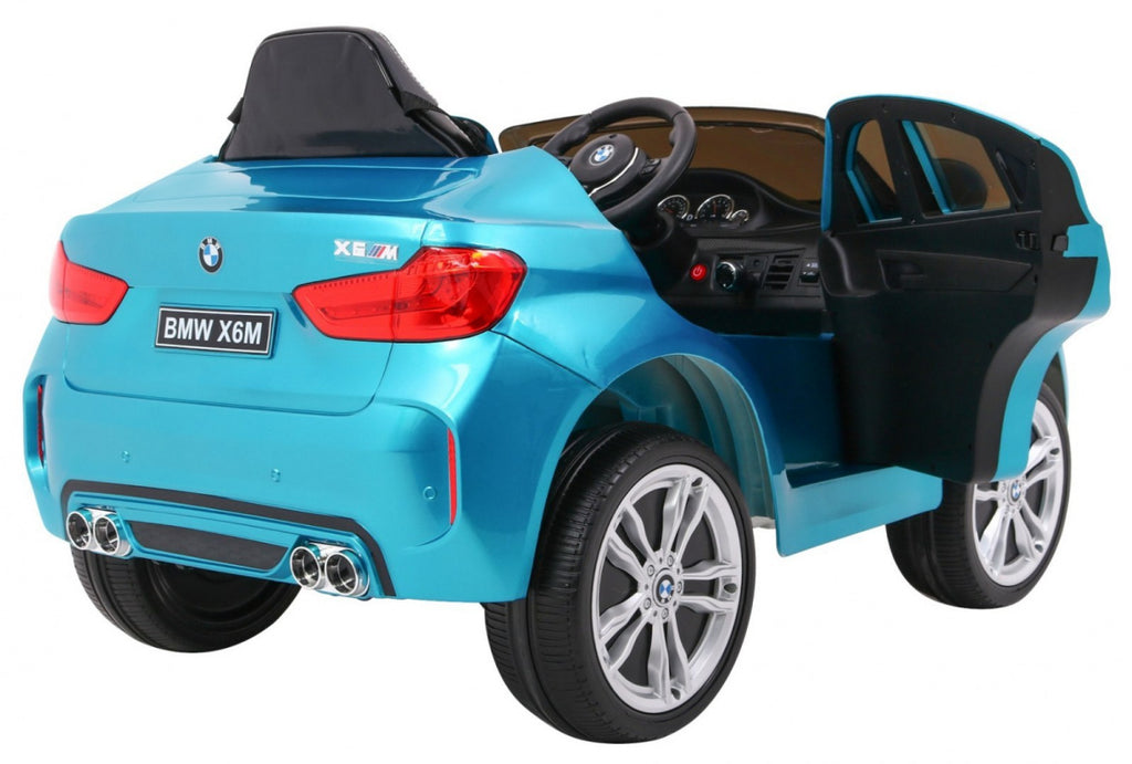 Elektrické autíčko BMW X6M lakované modrá
