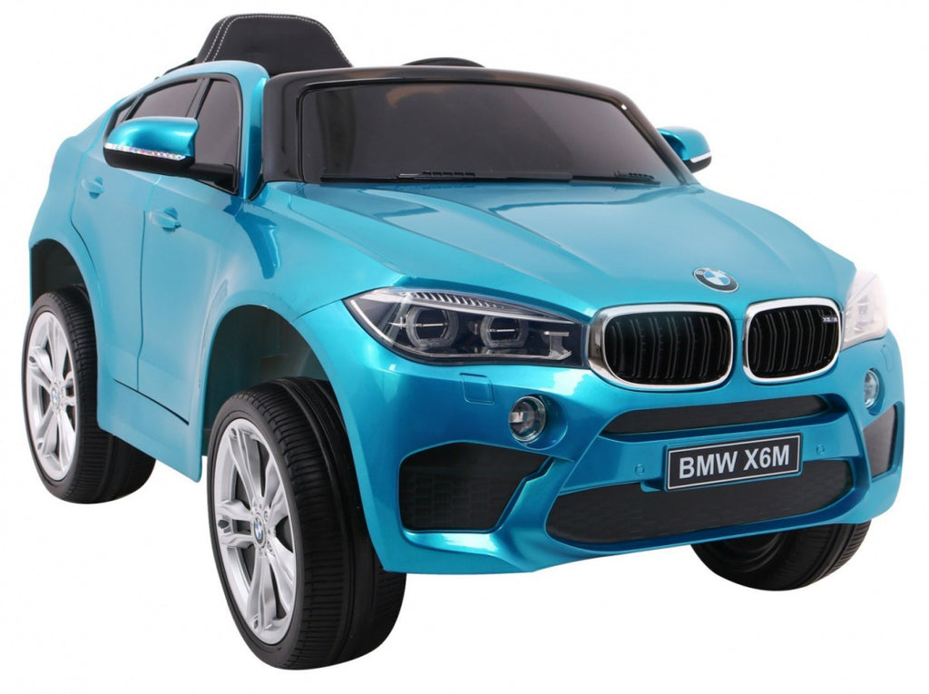 Elektrické autíčko BMW X6M lakované modrá
