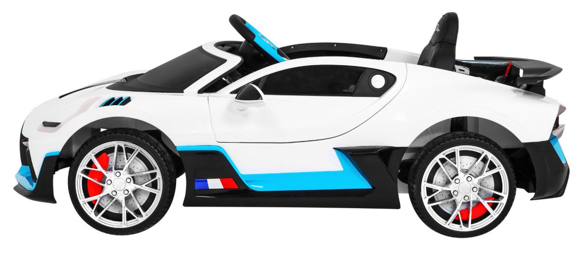 Elektrické autíčko Bugatti Divo biela