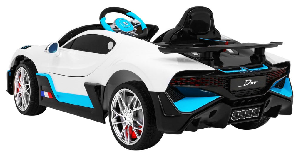 Elektrické autíčko Bugatti Divo biela
