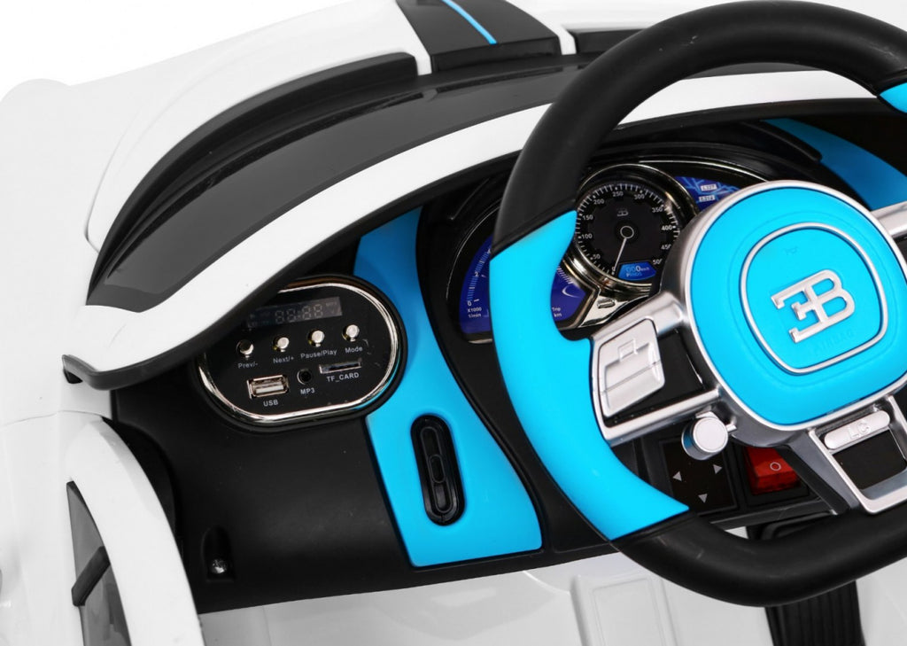 Elektrické autíčko Bugatti Divo biela