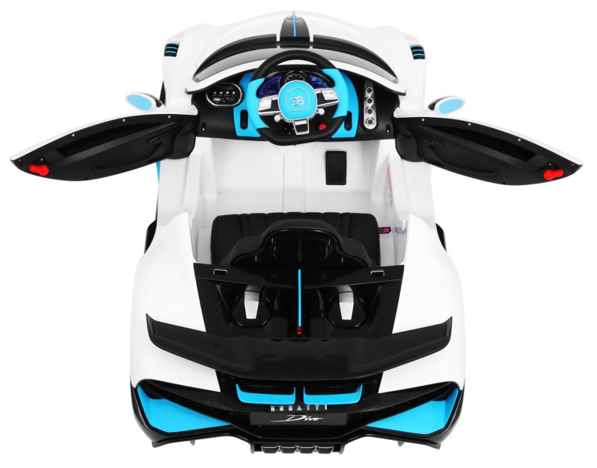 Elektrické autíčko Bugatti Divo biela
