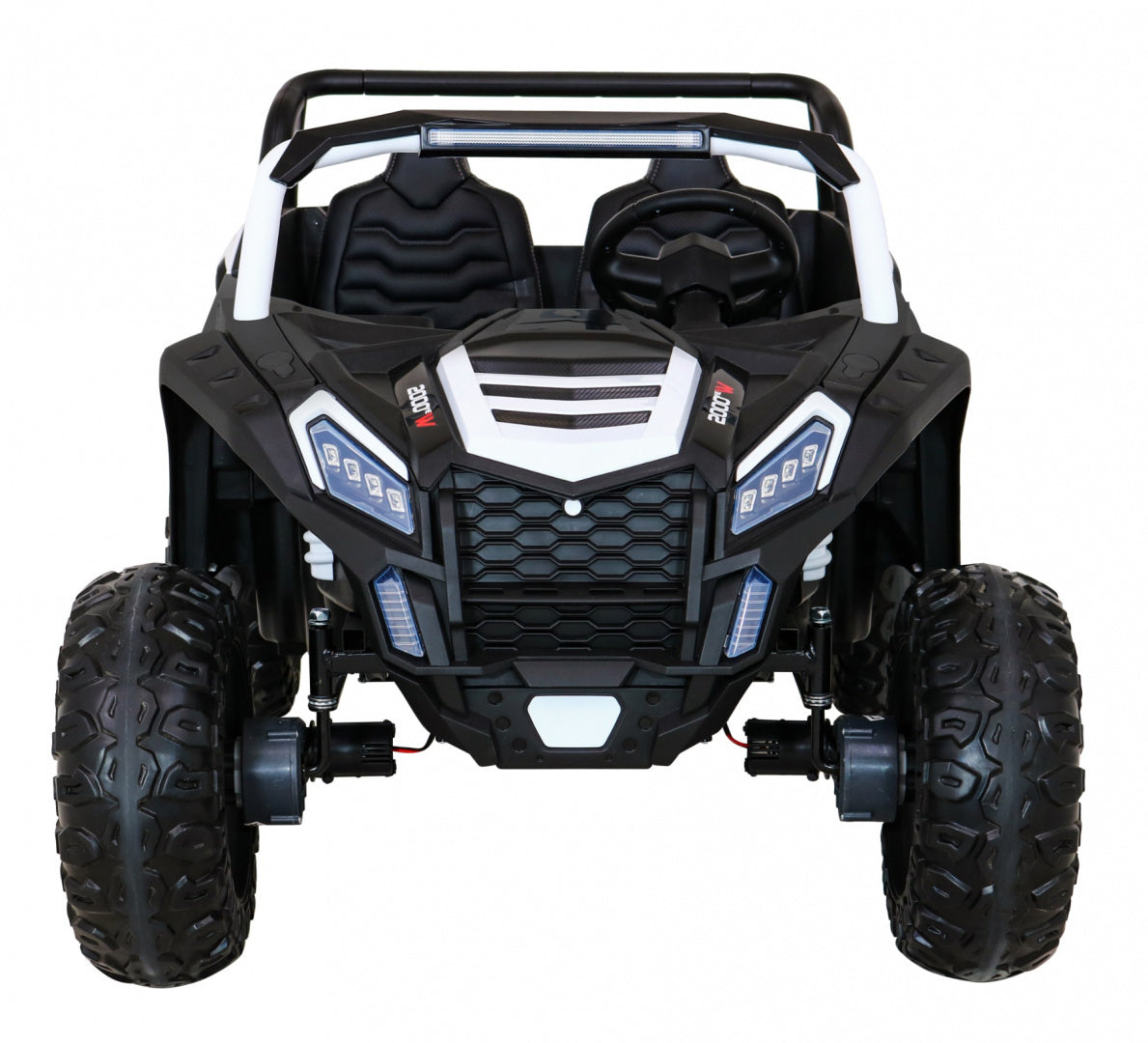 Elektrická buggy ATV Racing 4×4 24 V – biela