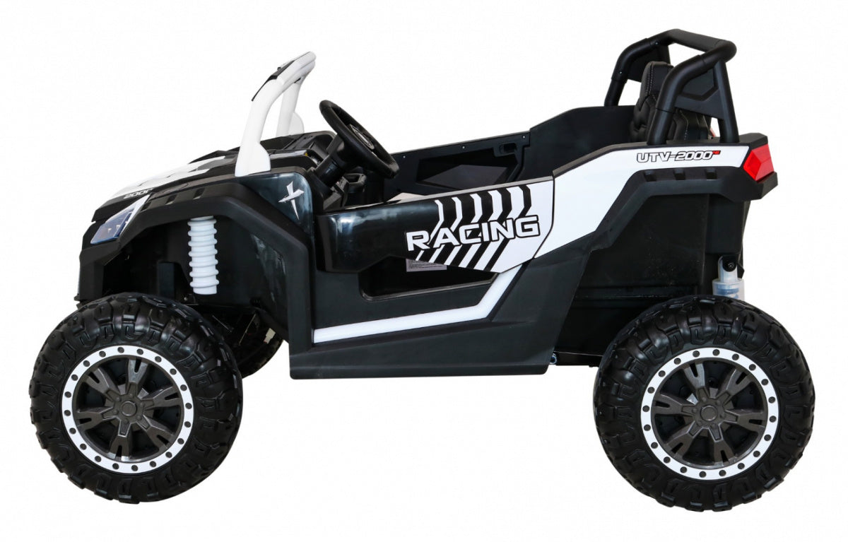 Vehicle Buggy ATV Racing 4x4 White