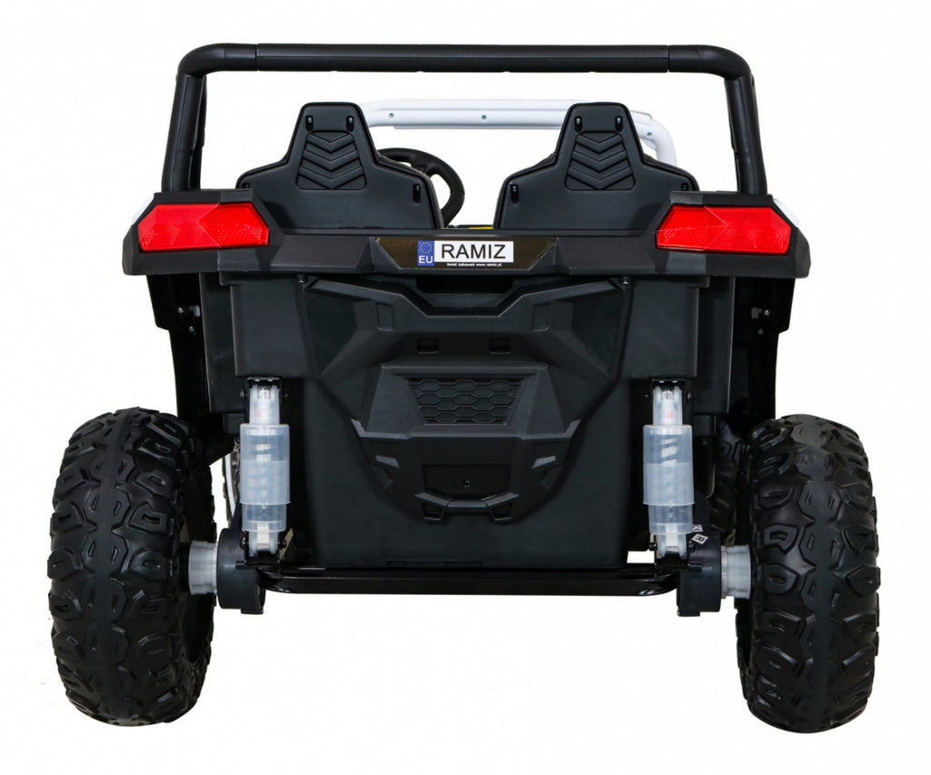 Vehicle Buggy ATV Racing 4x4 White