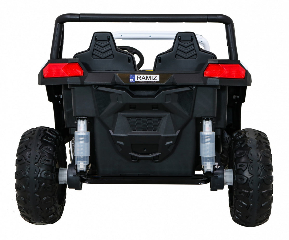 Vehicle Buggy ATV Racing 4x4 White