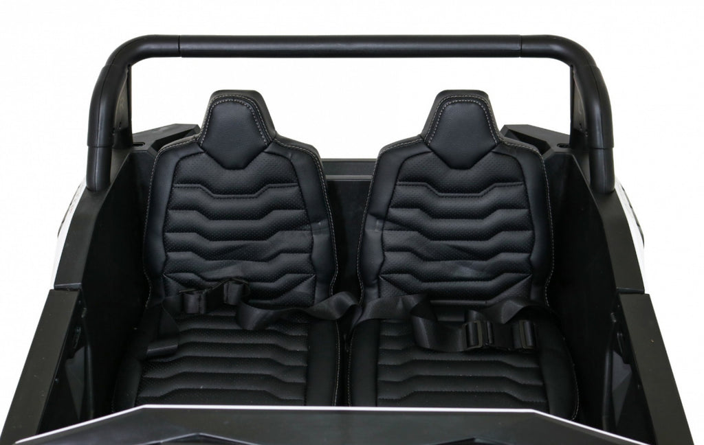 Vehicle Buggy ATV Racing 4x4 White